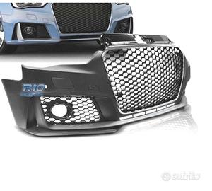 PARAURTI ANTERIORE AUDI A3 8V 12 16 LOOK RS3 CROMO