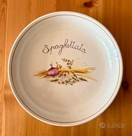 Piatto da portata "Spaghettata"