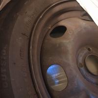 4 gomme estive con cerchi in ferro 