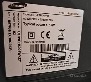 Componenti tv samsung UE39EH5003