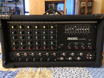 Mixer amplificato Rebel KPM 600 come nuovo