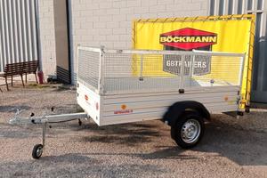 Carrello rimorchio auto mono asse