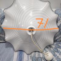 lampadario vetro murano