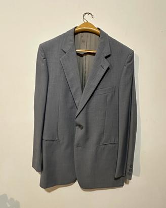 Giacca Uomo Lebole Vintage Grigia Pura Lana