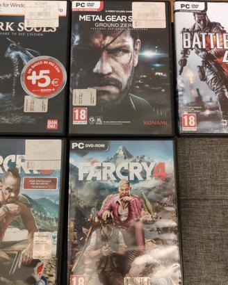 Giochi PC, Battlefield, Metal Gear Solid