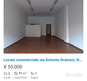 Locale Commerciale zona centrale