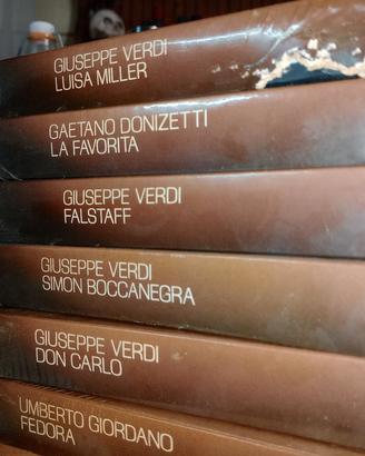 Lotto 7 Cofanetti Opera Lirica Cetra – Musicassett