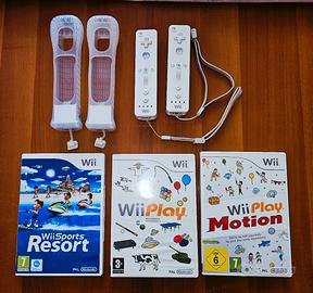 Wii Sports Resort + Wii Play + 2 controller motion