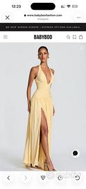 Babyboo Amaris Maxi Dress Lemon XS