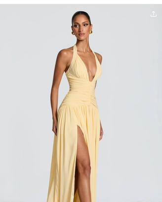 Babyboo Amaris Maxi Dress Lemon XS