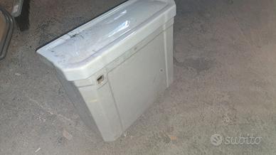 cassetta scarico porcellana