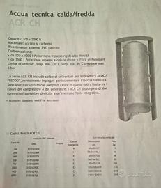 Serbatoio acqua tecnica 500 lt