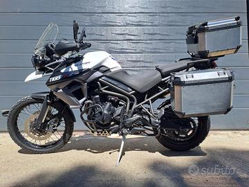 Triumph Tiger 800 XCX 2015/17 +Valigie + Scarico