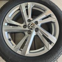 Cerchi in lega 16 originali Polo 7 con gomme