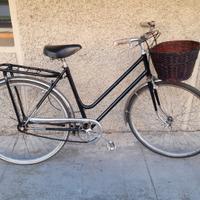 donna ragazza 26 con cestino pronta all'uso 