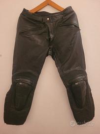 Pantalone in pelle moto Mtech