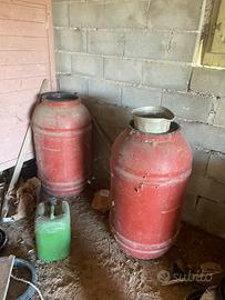 Botti in plastica per orzo grano ecc