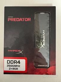 Kingston Predator Hyper X DDR4 2666 CL13 2X8GB