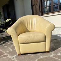 Poltrona vintage pelle