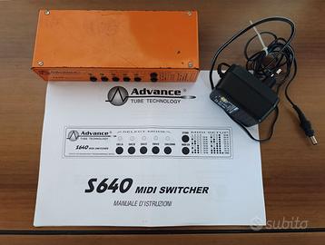 MIDI switcher Advance Tube Technology S640