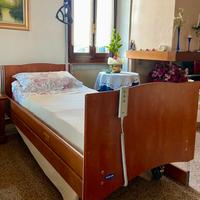 Letto elettrico ortopedico ALEGIO NG con materasso