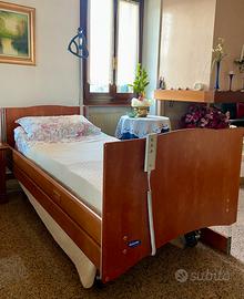 Letto elettrico ortopedico ALEGIO NG con materasso