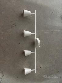 Barra luci da soffitto con faretti orientabili