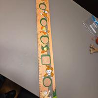 portafoto a forma di metro x bambini