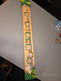 portafoto a forma di metro x bambini