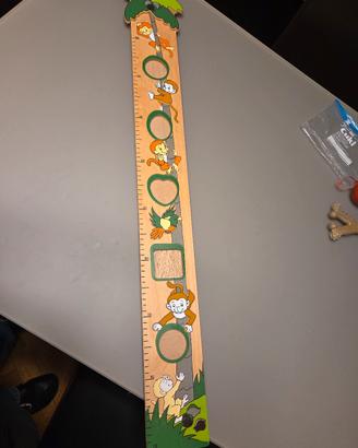 portafoto a forma di metro x bambini