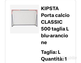 porta calcio da giardino 