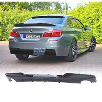 DIFFUSORE BMW F10 F11 10-16 LOOK M NERO LUCIDO
