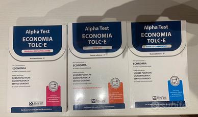 Alpha Test Tolc-E Economia Kit Completo - Libri e Riviste In vendita a  Bologna