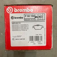 PASTIGLIE FRENO MERCEDES BENZ BREMBO P50104