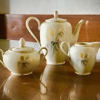 Lattiera zuccheriera in fine porcellana Bavaria 