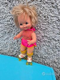 bambola vintage Mattel Baby Skates