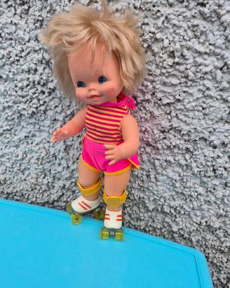 bambola vintage Mattel Baby Skates