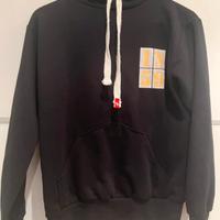 Felpa unisex stile sportivo