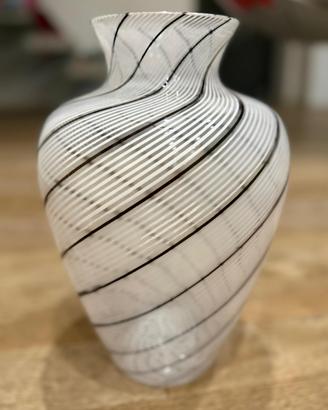 Vaso vetro di Murano Vetrati 1987