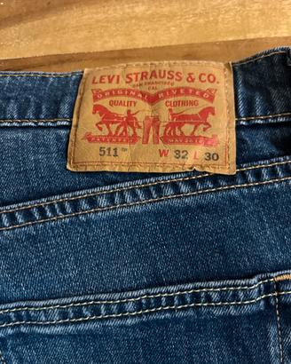 jeans levi's 511 slim uomo
