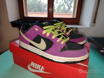 Nike dunk low sb pro "red plum"