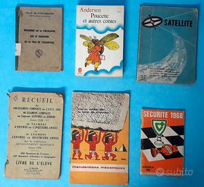 Libri, volumi, riviste francesi