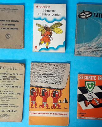 Libri, volumi, riviste francesi