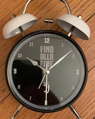 Orologio Sveglia Juventus Nero