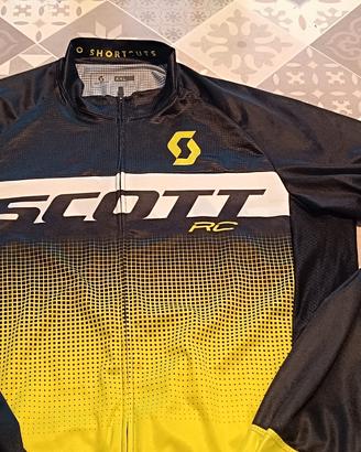 MAGLIA CICLISMO MANICHE LUNGHE SCOTT RC