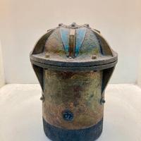Urna in ceramica Raku