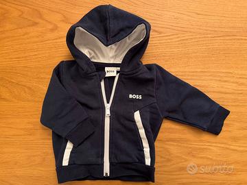 BOSS felpa con cappuccio bambino – 9 mesi