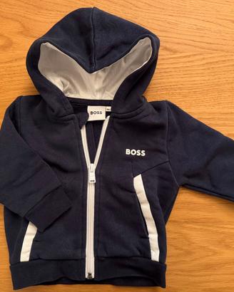 BOSS felpa con cappuccio bambino – 9 mesi