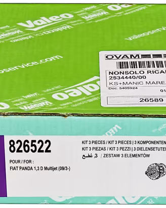 Kit Frizione VALEO 826522 3 Pezzi Disco