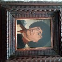 Quadro  Bruno Schwabb olio su tavola 20 x18